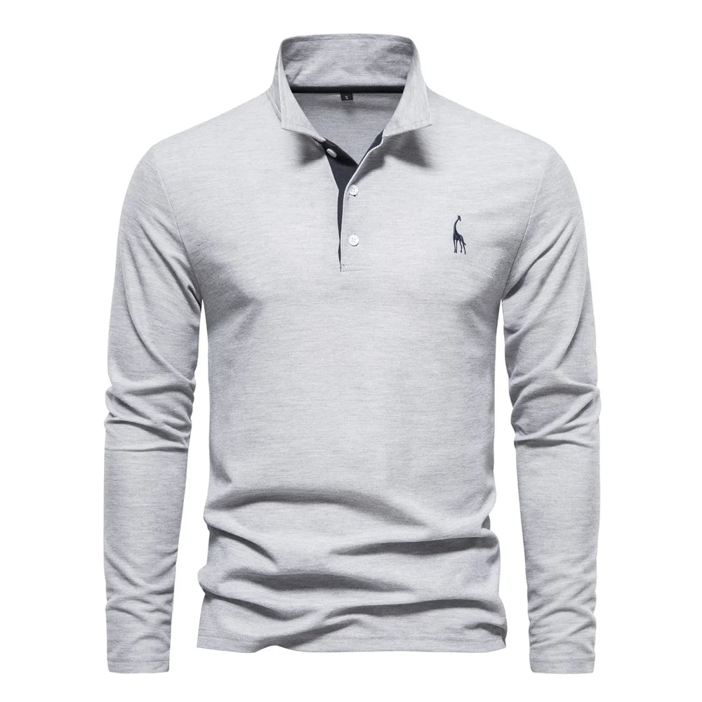 Zalecta | Luxe Polo Longsleeve
