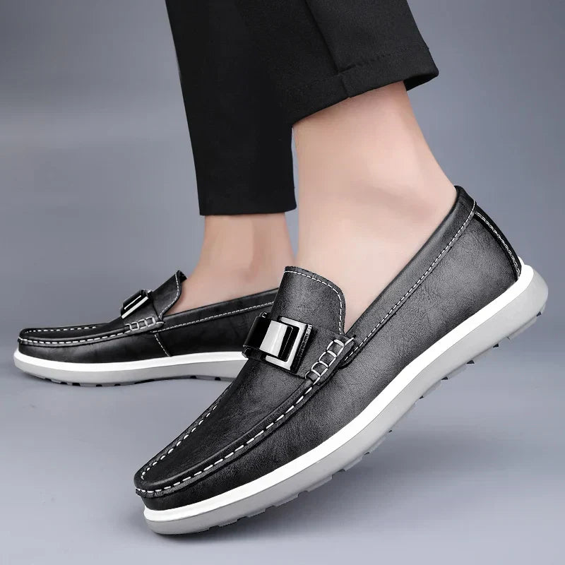 Luxe leren Loafers