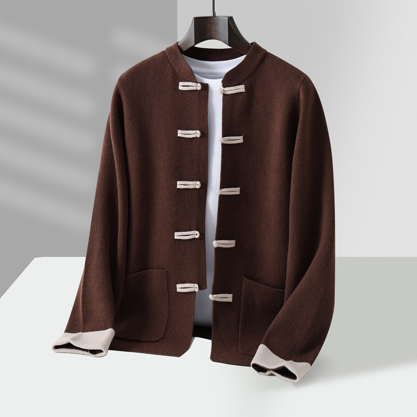 Leonard | Elegante Openstaande Vest