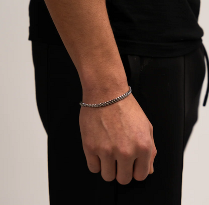 Zilveren Cuban Link Armband Heren - Grof Geschakelde Armband