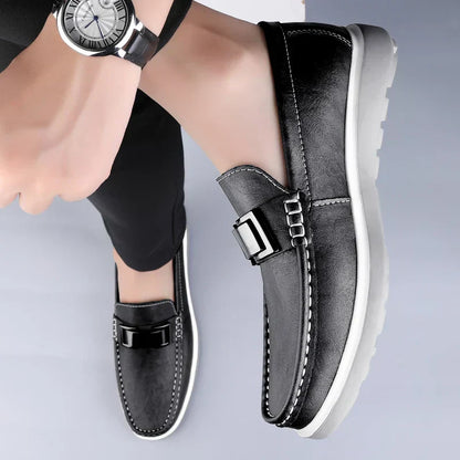Luxe leren Loafers