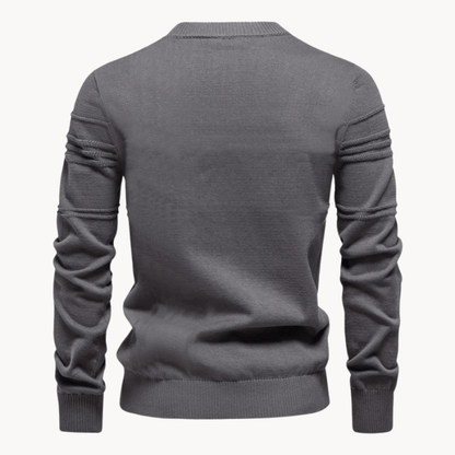 De Lorenz | Premium Herenpullover met Ruitpatroon