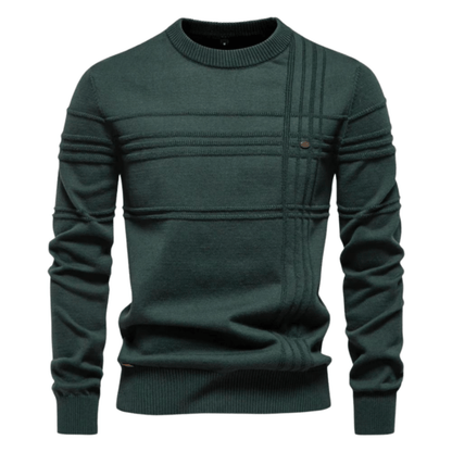 De Lorenz | Premium Herenpullover met Ruitpatroon