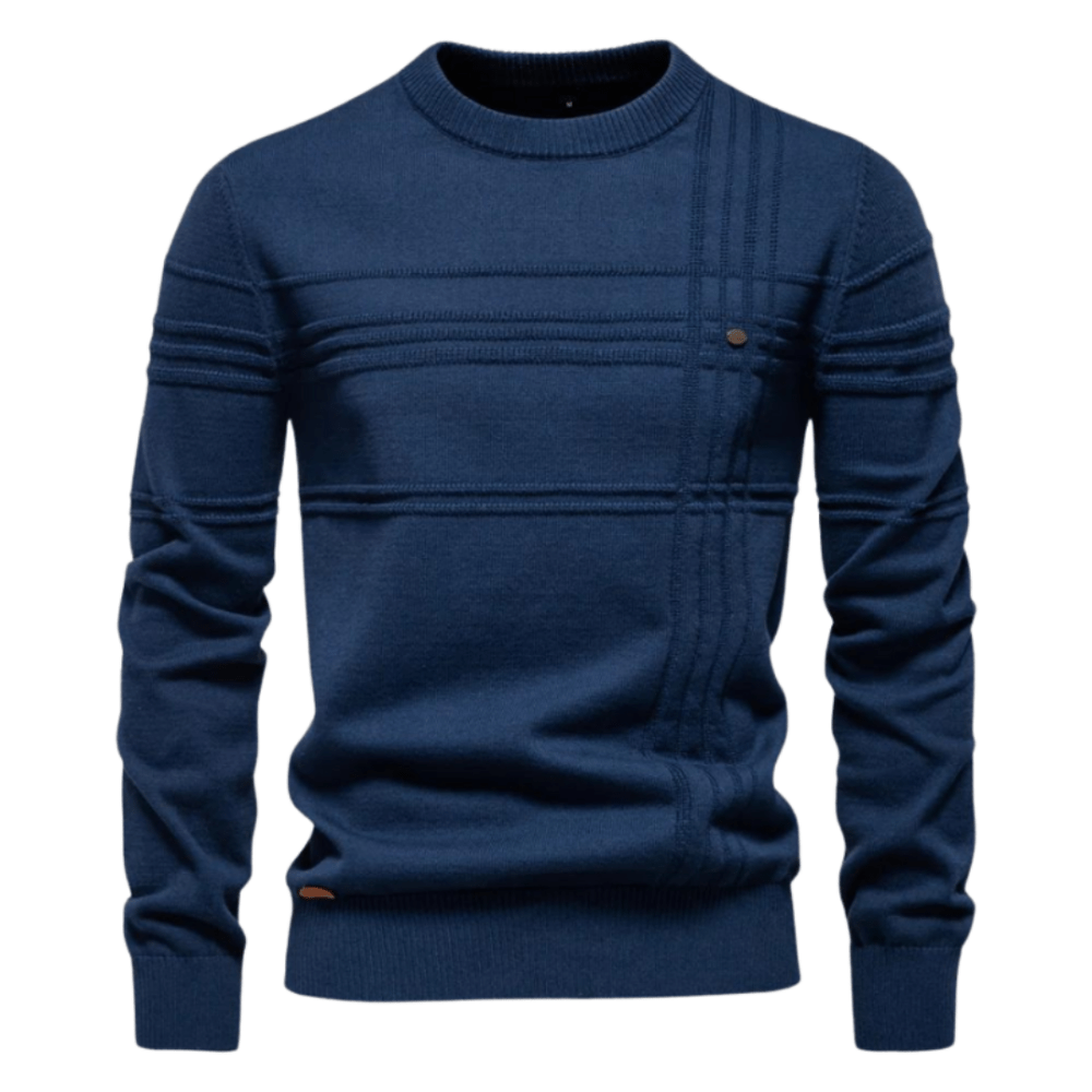 De Lorenz | Premium Herenpullover met Ruitpatroon