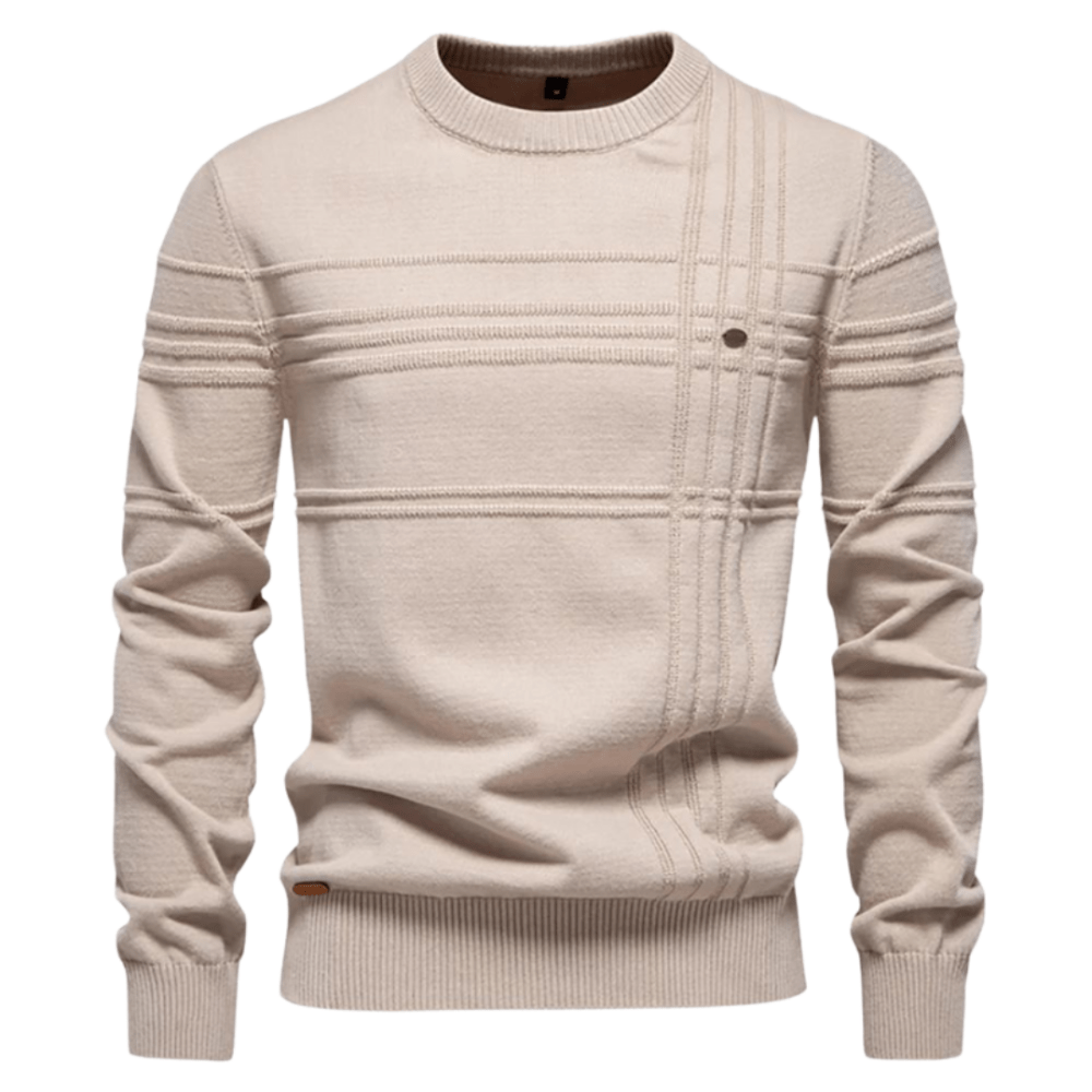 De Lorenz | Premium Herenpullover met Ruitpatroon
