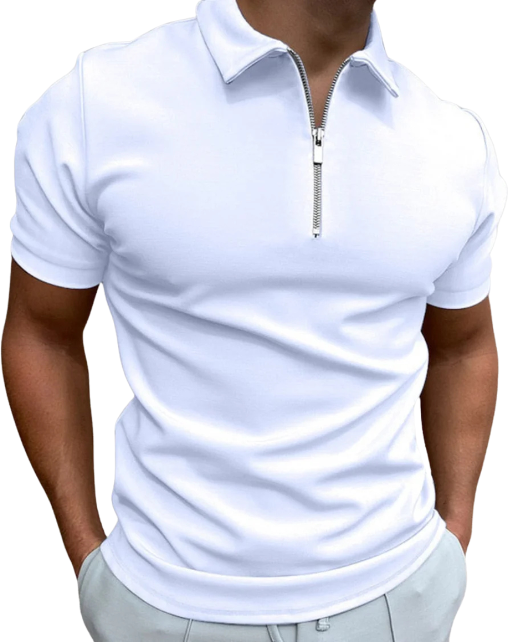 Ritssluiting Poloshirt