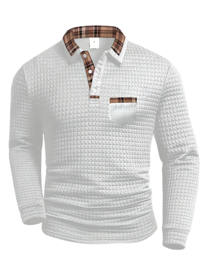 Poloshirt met patroon