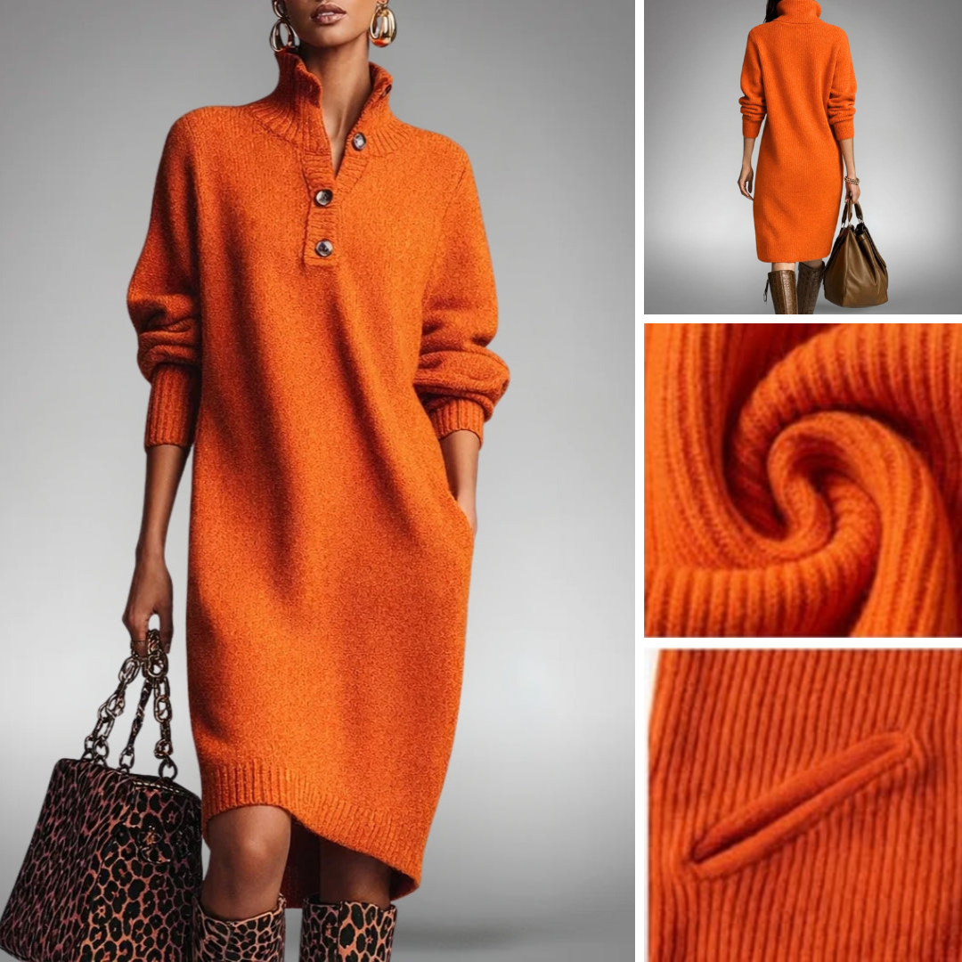 Isabella | Stijlvolle midi jurk