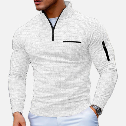Tijmen - Gestructureerde Heren Sweater product image