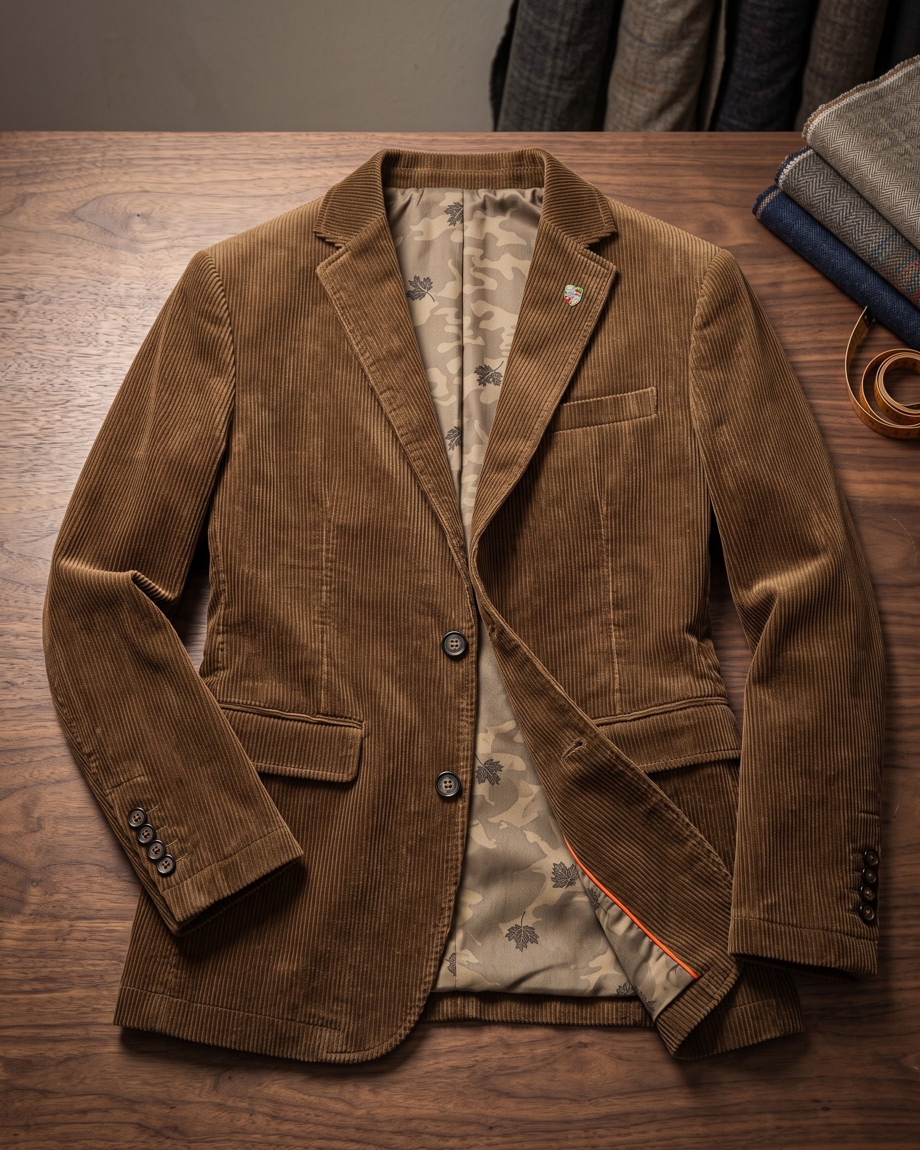 Clemens - Stijlvolle Corduroy Jas product image