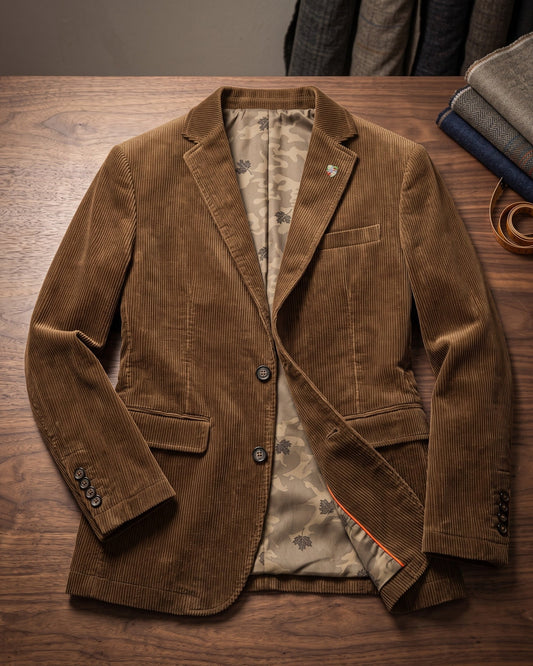 Clemens - Stijlvolle Corduroy Jas product image