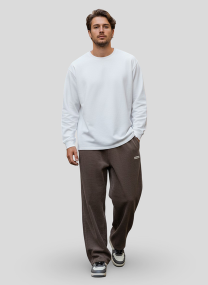 Lucas | Wijde Ribfluweel Broek