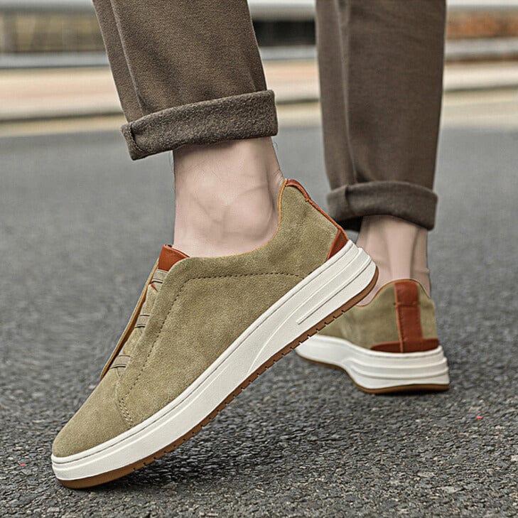 Sebastien | Verfijnde Suede Sneaker