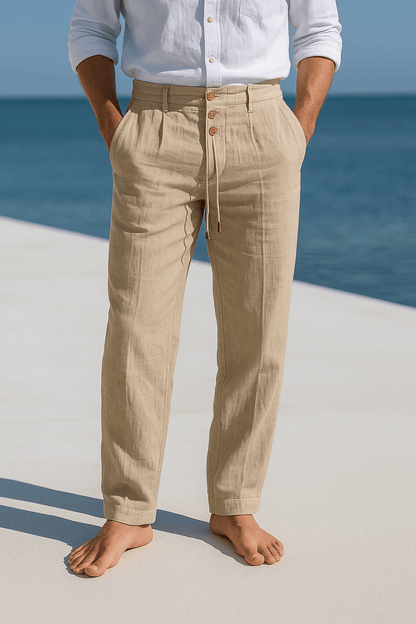 Porto | Casual Linnen Broek