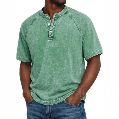 Zalecta | Vintage Henley Shirt