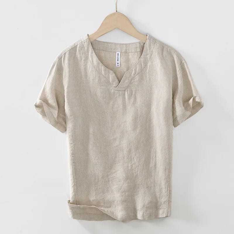 Lars - Relaxed V-hals shirt