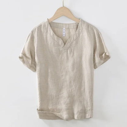 Lars - Relaxed V-hals shirt
