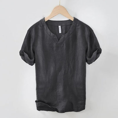 Lars - Relaxed V-hals shirt