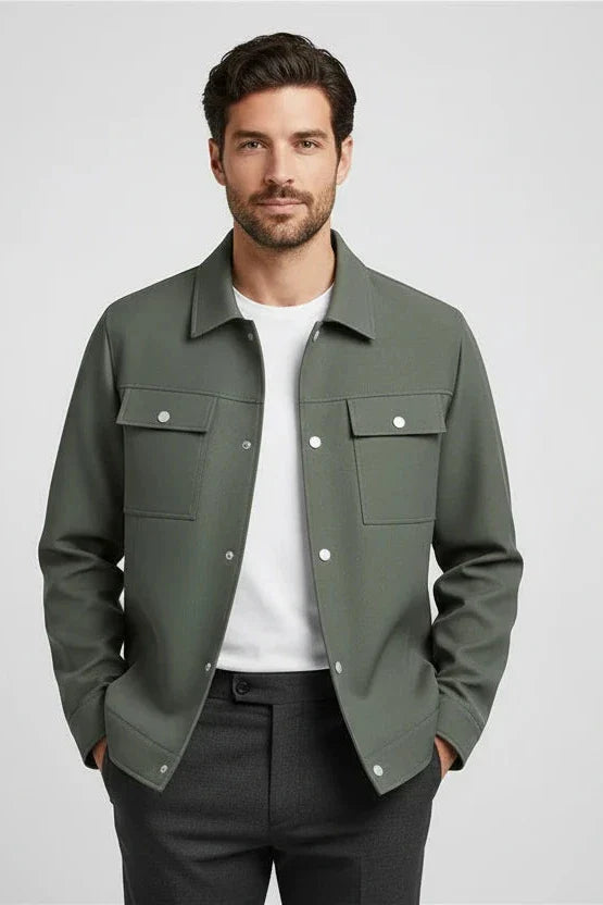 Zalecta | Luxe Overshirt Zomerjas
