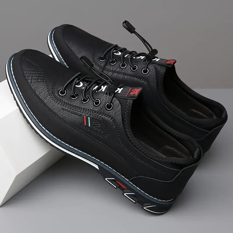 Overzicht van de verschillende kleuropties van de vegan Oxford schoenen, elegant gepresenteerd.
