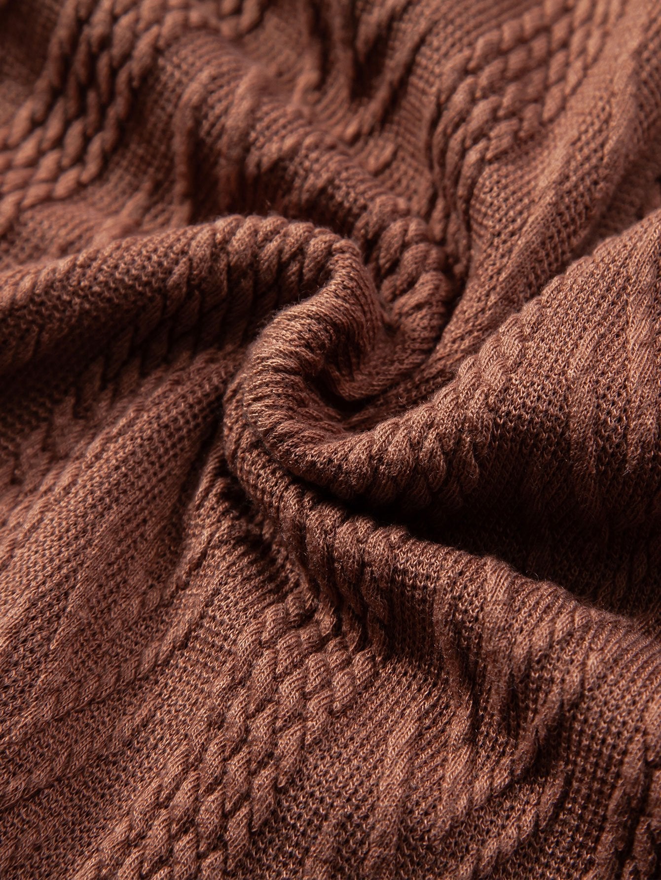 Gebreide Geometrische Jacquard Polo