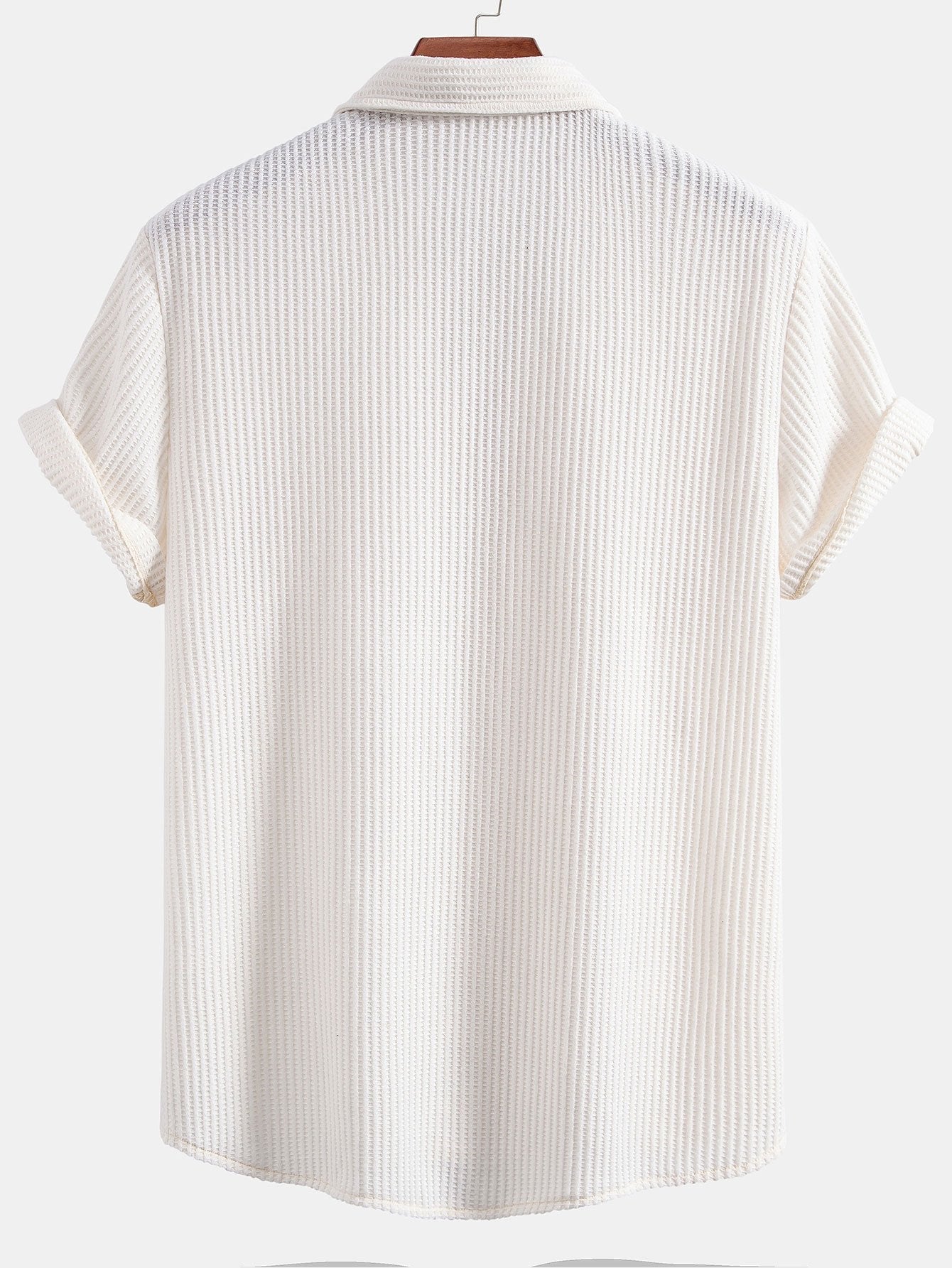 Waffle Knopshirt