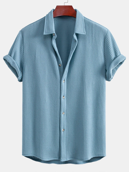Waffle Knopshirt