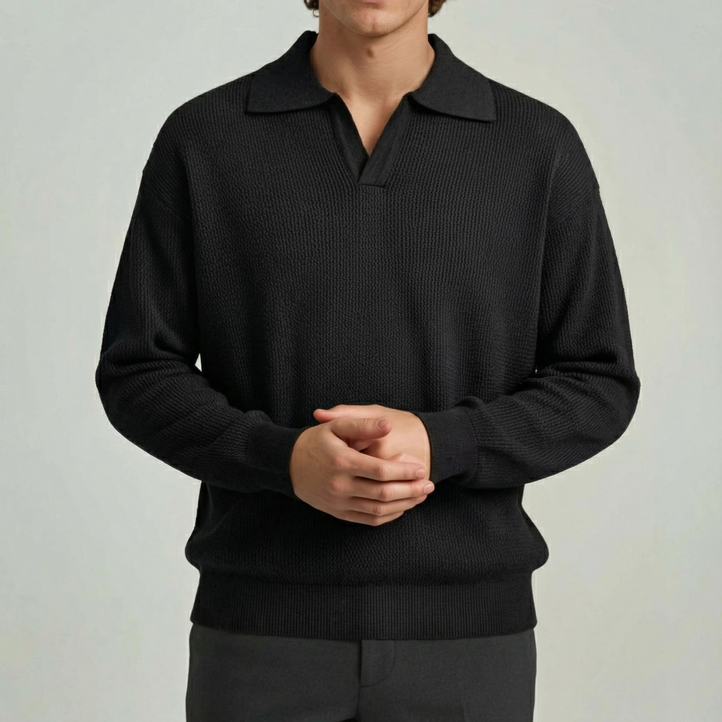 Zalecta | Luxe Gebreide Polo