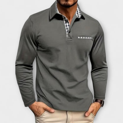Niek - Heren Poloshirt Lange Mouwen product image