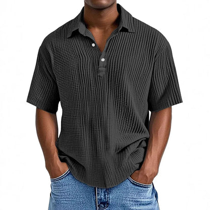 Verschillende kleuren van het Oliver retro zomerhemd naast elkaar, tonend de kleuropties