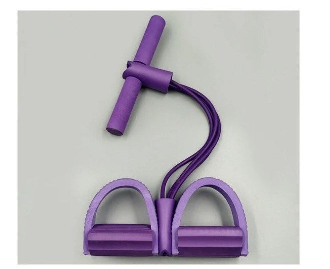 CoreChallenger Pro Pilates Bar - Draagbare Fitness Stang met Weerstandselastieken