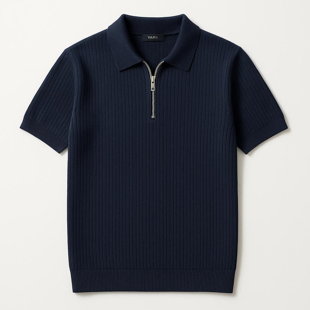 De Matteo Swiss Knit Polo