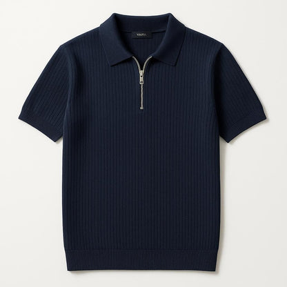 De Matteo Swiss Knit Polo